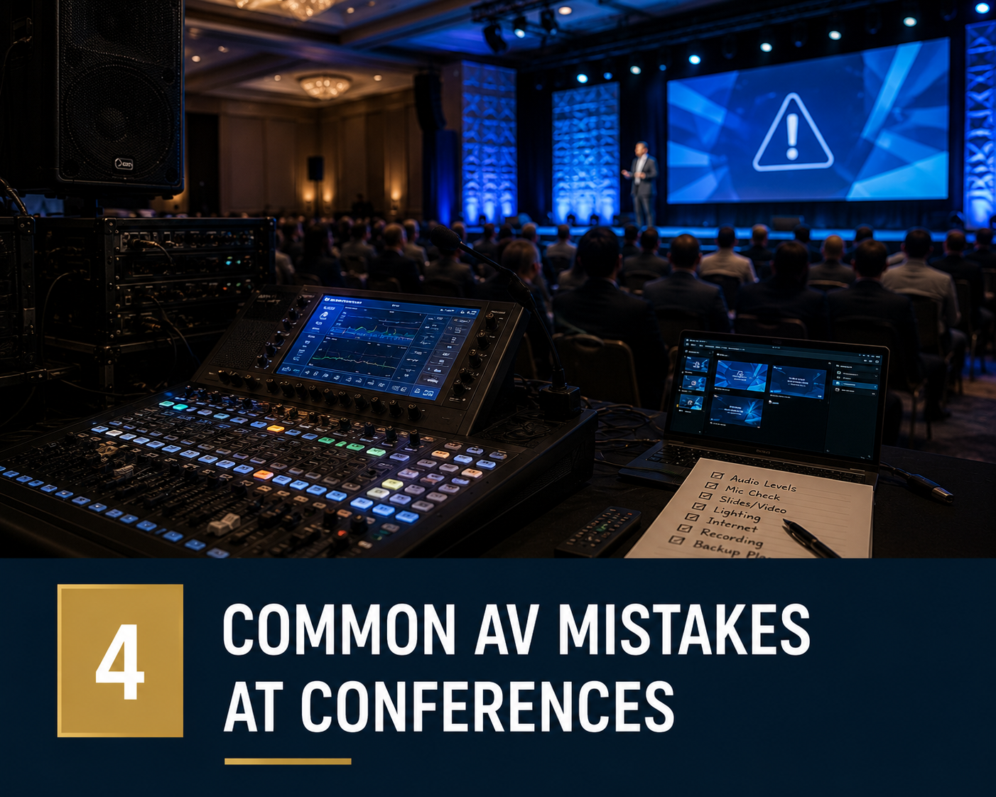 Common AV Mistakes at Conferences