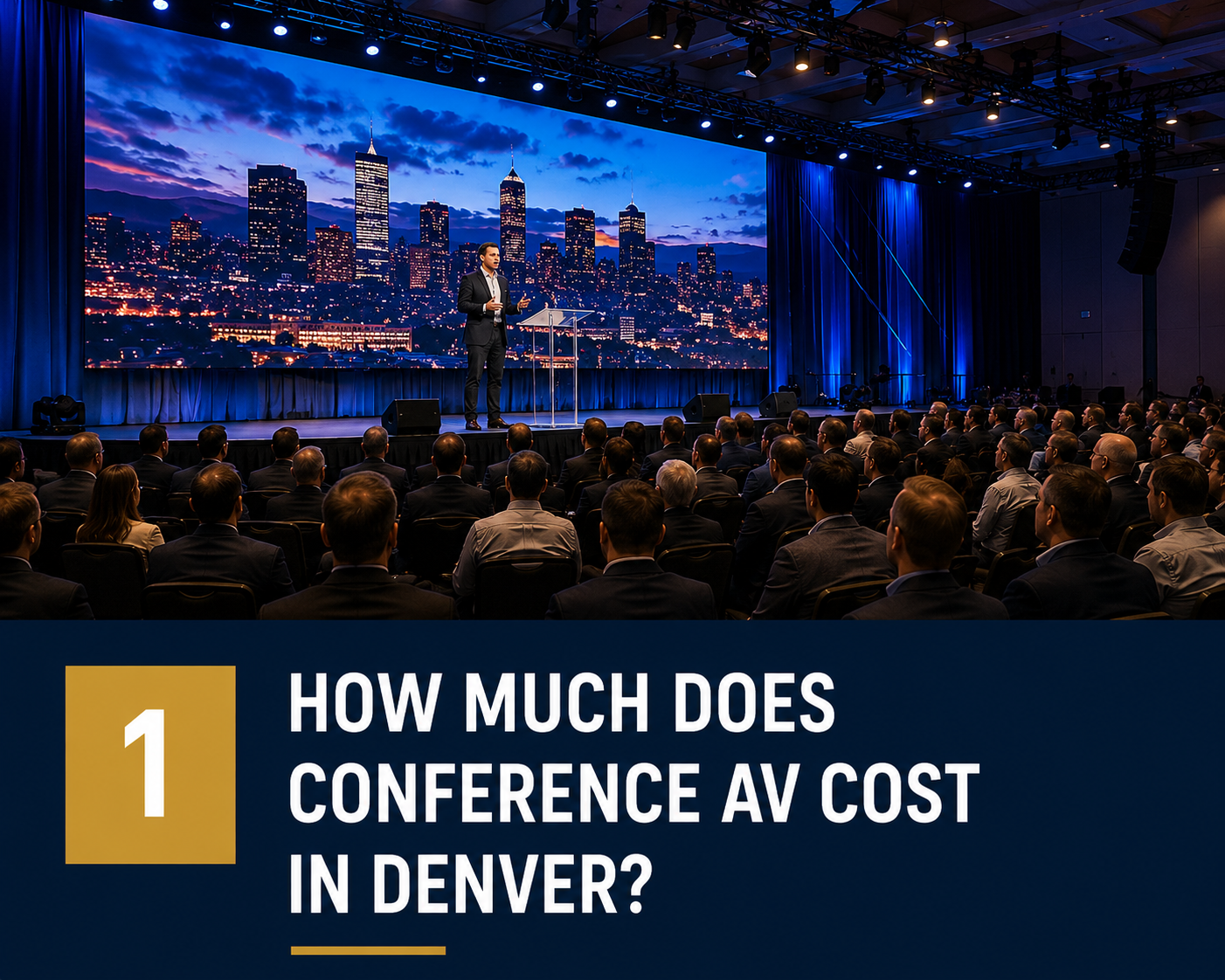 How Much Does Conference AV Cost in Denver?