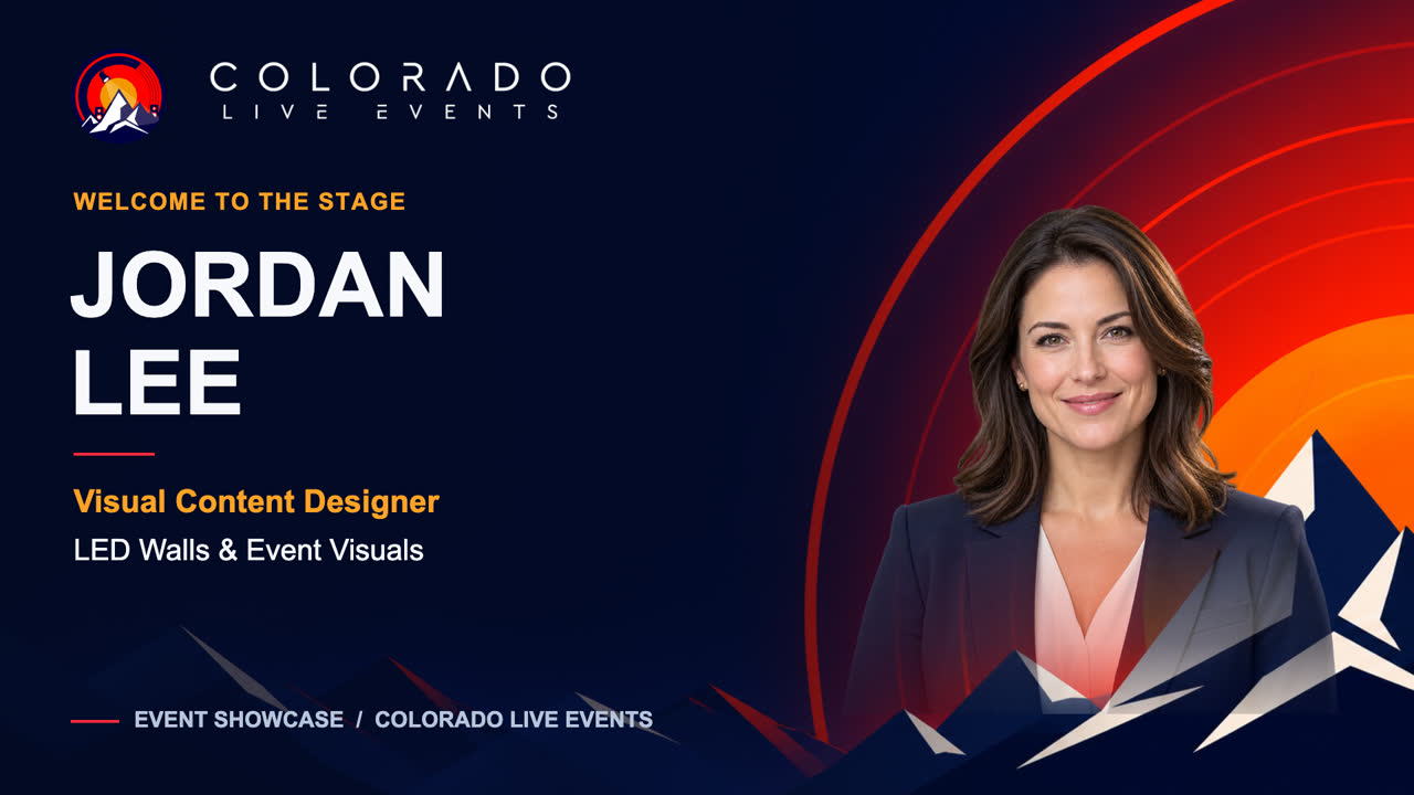 Speaker Intro — Jordan